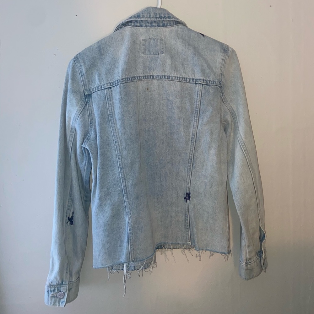 Embroidered Jean Jacket - Picture 2 of 5